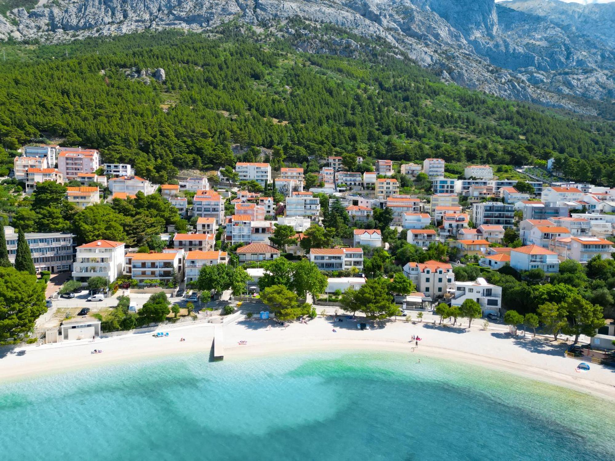 Seaside Apartments And Rooms Baška Voda Buitenkant foto